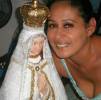 Con la Virgen del Valle en la Isla de Margarita