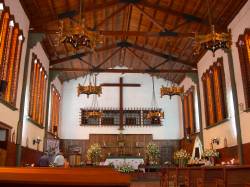 Inneres der Kirche in Peribeca