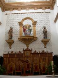 Hauptaltar der Basilika von La Grita