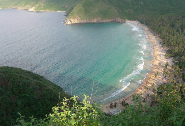 Vista general de Playa Grande (Choron)