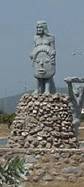 Die Statue von Carupano