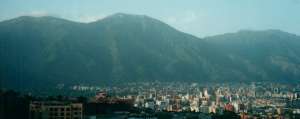 The Avila and the east of Caracas