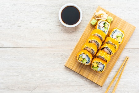 California Rolls de sushi